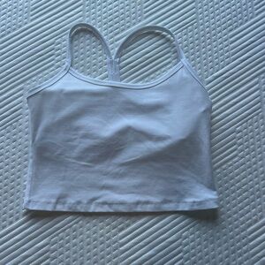 Beyond Yoga Classic White Tank